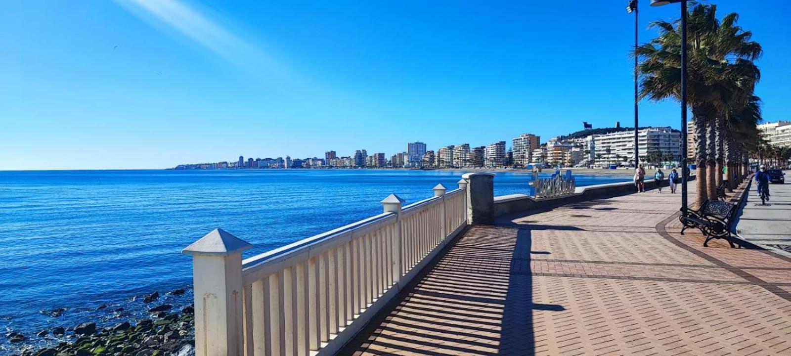 Primera Linea De Playa Benalmadena La Perla Playa Paraiso Екстериор снимка